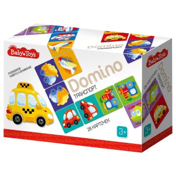 Игра настольная Домино, Baby Toys 