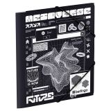 Папка для тетрадей на резинке Berlingo "Future Tech" А5+, 600мкм, с рисунком