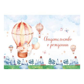 Папка адресная Свидетельство о рождении OfficeSpace 