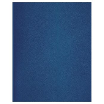 Тетрадь 48л., А5 клетка BG, бумвинил, синий