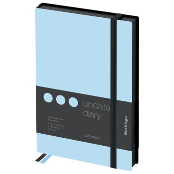 Ежедневник недатированный, В6, 136л., кожзам, Berlingo 