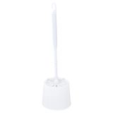 Ерш для унитаза VEGA с подставкой, пластик, белый