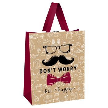 Пакет подарочный 18*23*10см MESHU 