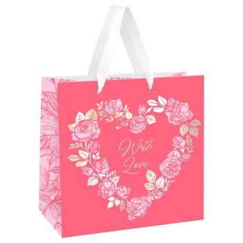 Пакет подарочный 20*20*10см MESHU 