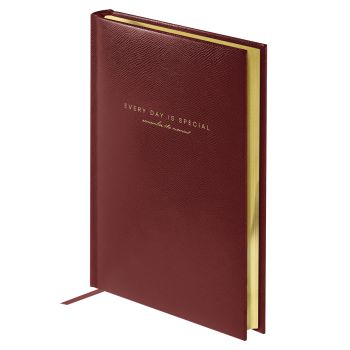 Ежедневник недатированный, А5, 136л., твердый переплет, кожзам, BG 