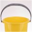 Ведро пластиковое, пищевое OfficeClean, мерная шкала, желтое, 9л