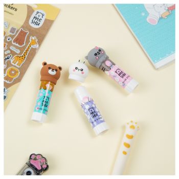 Клей-карандаш MESHU с топпером 