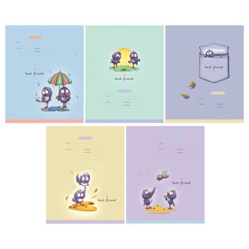 Тетрадь 12л., клетка BG 