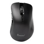 Мышь беспроводная Smartbuy 616AG, бесшумная работа кнопок, черный, 5btn+Roll