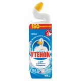 Средство для туалета Туалетный утенок "Морской", гель глубокого очищения, без хлора, 900мл