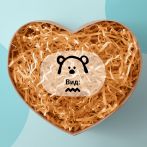 Бумажный наполнитель 3мм, MESHU, 100г, персиковый