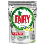 Капсулы для посудомоечной машины Fairy "Platinum. All in 1. Лимон", 50шт.