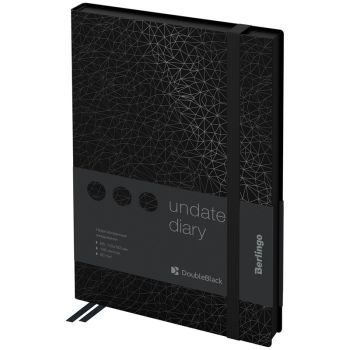 Ежедневник недатированный, В6, 136л., кожзам, Berlingo 