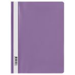 Папка-скоросшиватель пластик. СТАММ А4, 160мкм, фиолетовая с прозр. верхом