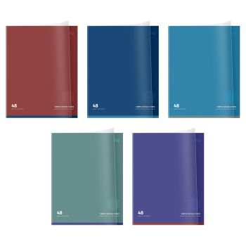 Тетрадь 48л., А5, клетка BG 