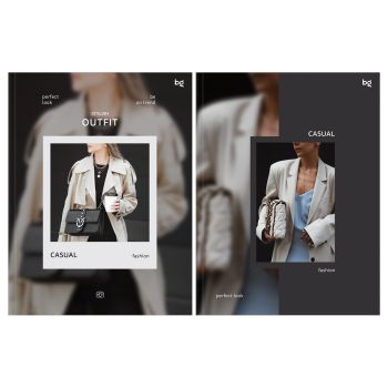 Бизнес-блокнот А5, 64л., ЛАЙТ BG 