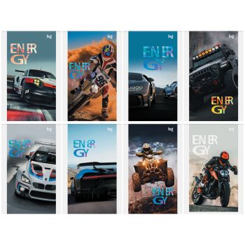 Блокнот А6 48л. на скрепке BG 