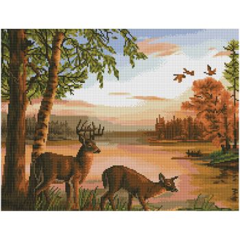 Алмазная мозаика ТРИ СОВЫ 