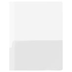 Папка-уголок СТАММ А4, 180мкм, 2 внутренних кармана, прозрачная бесцветная