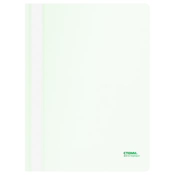 Папка-скоросшиватель пластик. перф. СТАММ 