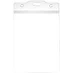 Бейдж вертикальный OfficeSpace, 95*150мм (размер вставки 90*120мм), без держателя