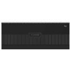 Планинг недатированный 56л., 285*100, ПВХ, BG "Минимал", отд. фольгой, мягкий гребень, черный