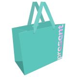 Пакет подарочный 32*26*12см MESHU "Bright present", фольга, матовая ламинация