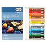 Пастель масляная Гамма "Студия", 12 мелков, картон. упаковка