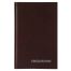 Ежедневник недатированный, А6, 160л., бумвинил, BG, коричневый