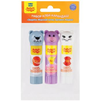 Набор клей-карандаш Мульти-Пульти 