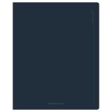 Тетрадь 48л., А5, линия Greenwich Line "Dark navy", "cофт-тач" ламинация, выб. лак, 70г/м2