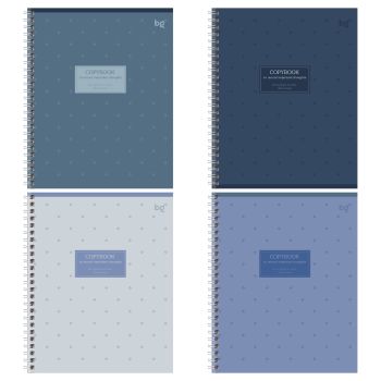 Тетрадь 48л., А5, клетка на гребне BG 