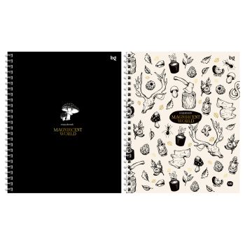 Тетрадь 120л., А5, клетка на гребне BG 