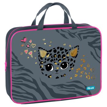 Папка текстильная с ручками 1 отделение, А4 Först 