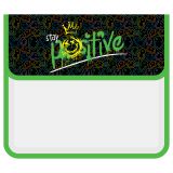 Папка для тетрадей 1 отделение, ArtSpace "Positive smile", А5, пластик, на липучке