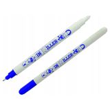 Ручка капиллярная двусторонняя Carioca "InKiller" синяя, 0,7мм (стирает перьевую ручку)