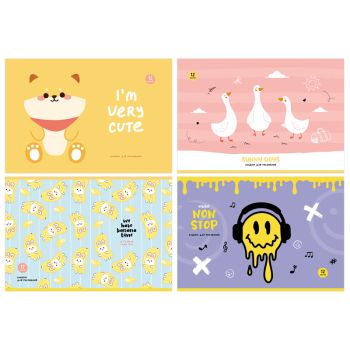 Альбом для рисования 12л., А4, на скрепке BG 