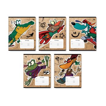 Тетрадь 12л., линия BG 