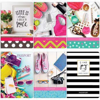 Обложка для паспорта OfficeSpace фотопечать, ПВХ, 