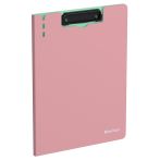 Папка-планшет с зажимом Berlingo "Haze" А4, пластик (полифом), 1800мкм, розовая