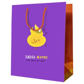 Пакет подарочный 11*14*6,5см MESHU 