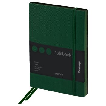 Записная книжка А6 80л., кожзам, Berlingo 