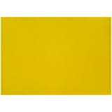 Картон плакатный 48*68см, Мульти-Пульти, 10л., мелованный в пакете, желтый, 380г/м2