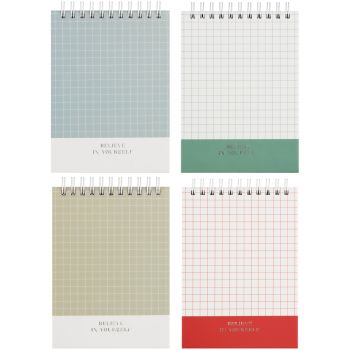 Блокнот А6 80л. на гребне BG 