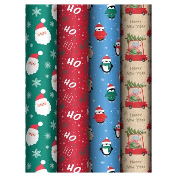 Упаковочная бумага глянц. 70*100см, MESHU 