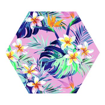 Картина по номерам на фигурном холсте ТРИ СОВЫ 