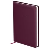 Ежедневник датированный 2026г., А6, 176л., твердый переплет, кожзам, BG "Winner. Violet", бургунди