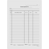 Бланк "Накладная" OfficeSpace, А5, газетка, 100 экз., в пленке т/у