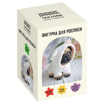 Набор для росписи из гипса ТРИ СОВЫ 